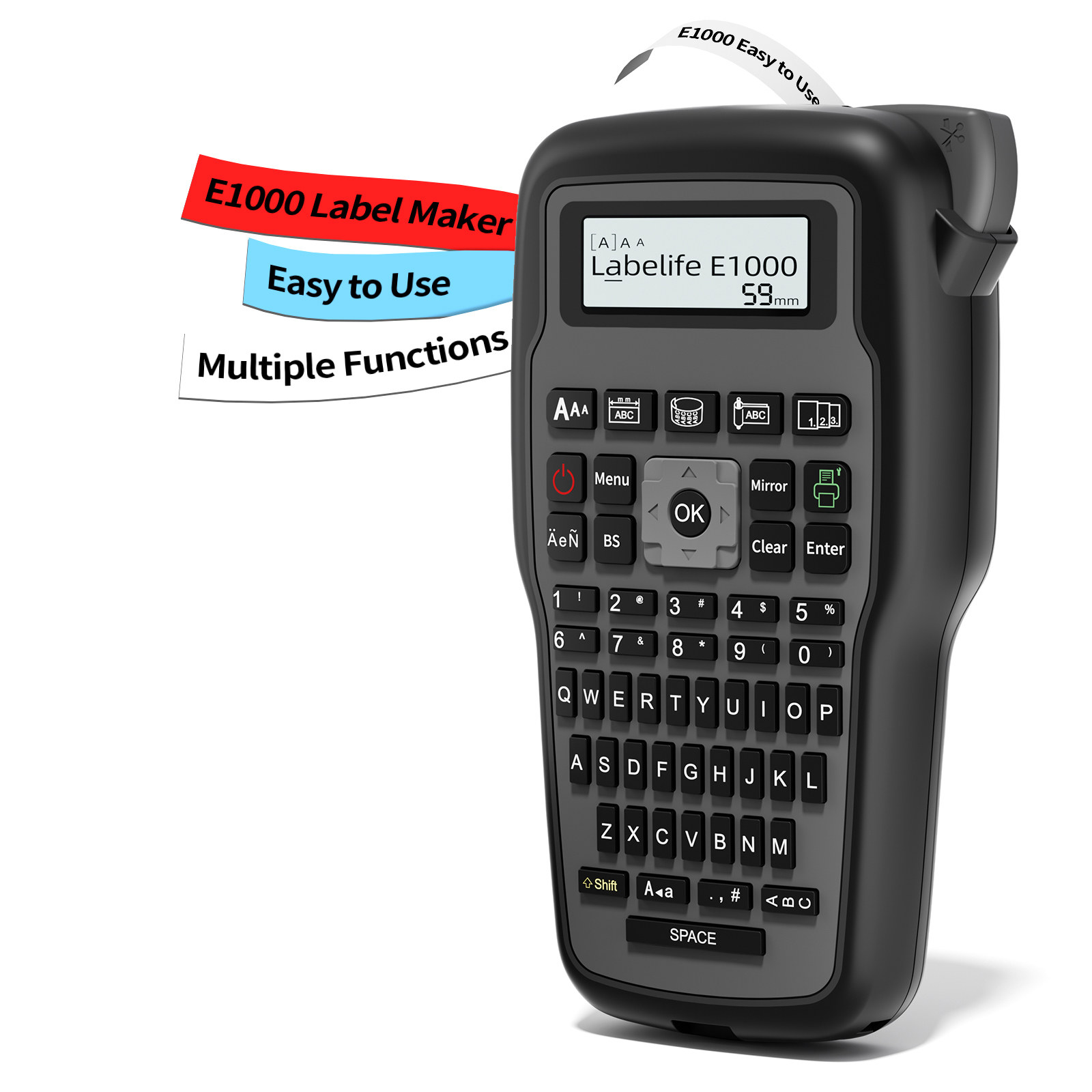 Label Maker - Mesin Pembuat Label Industri E1000 Pro