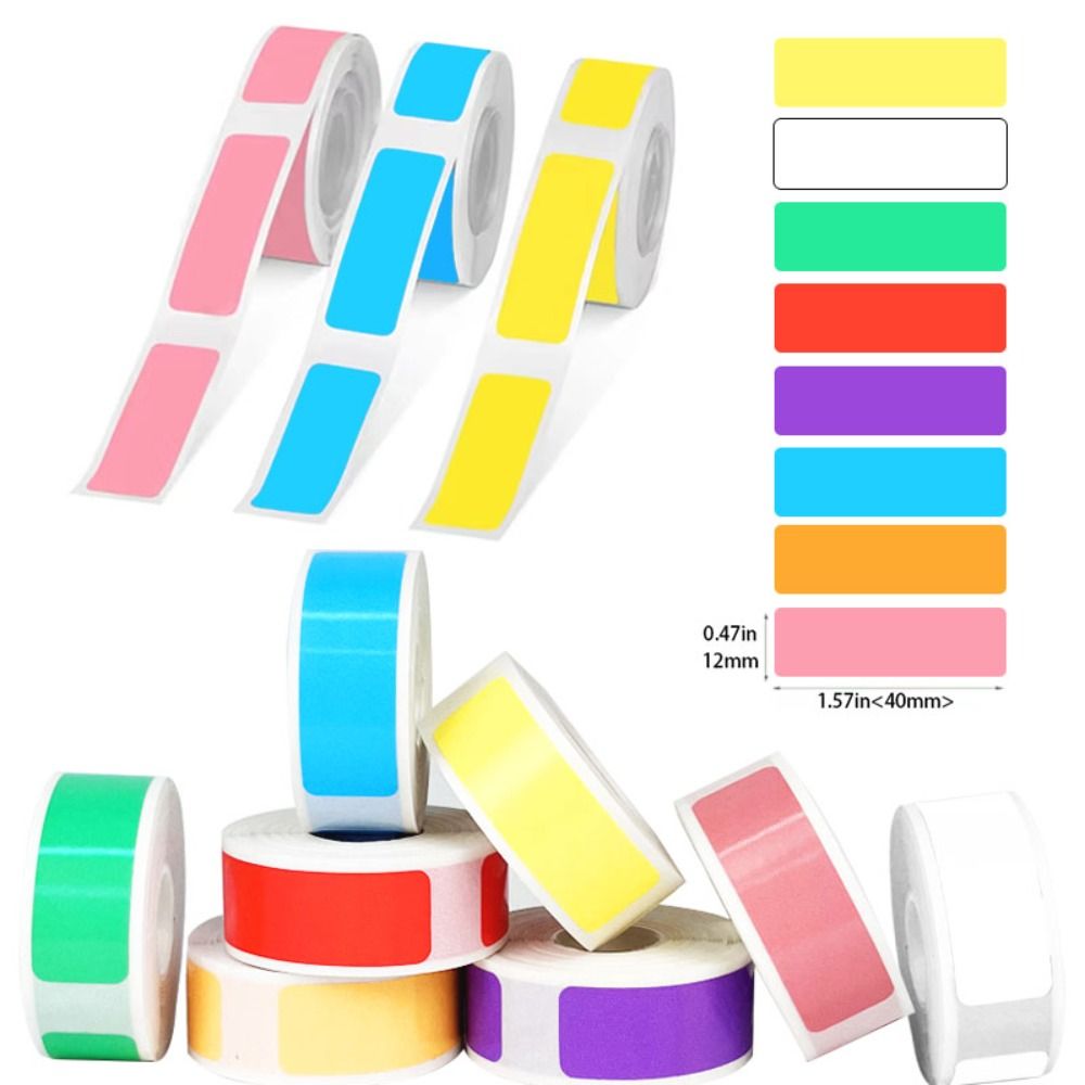 Label Maker - Kertas Pembuat Label Perekat Berwarna Baru