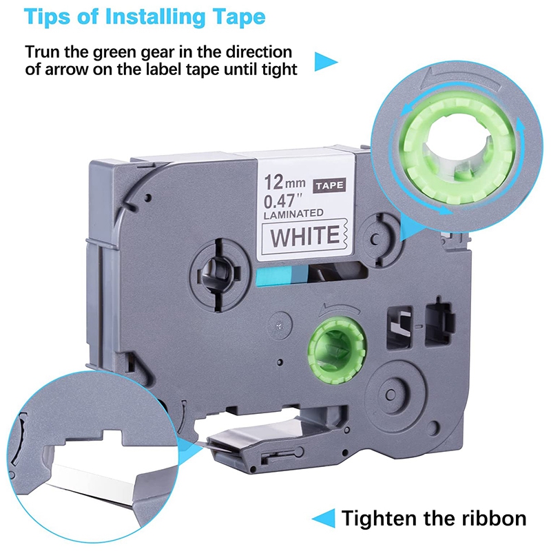 5-Pack Label Maker Tape untuk  - Label Maker ulasan dan harga